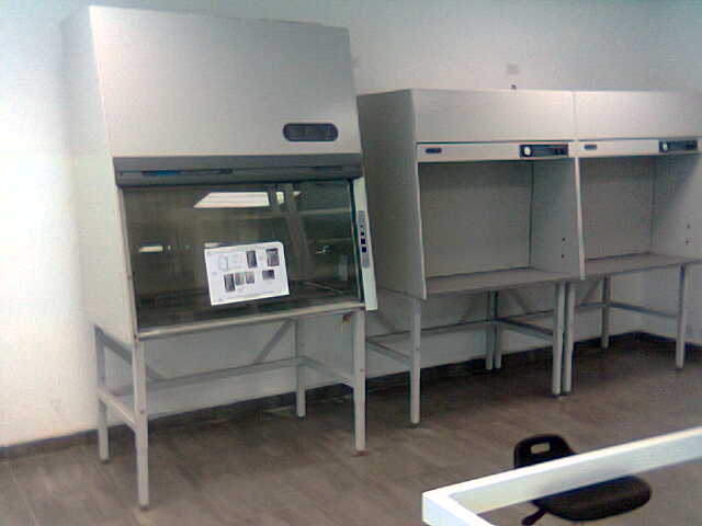 Campana de flujo laminar para laboratorio